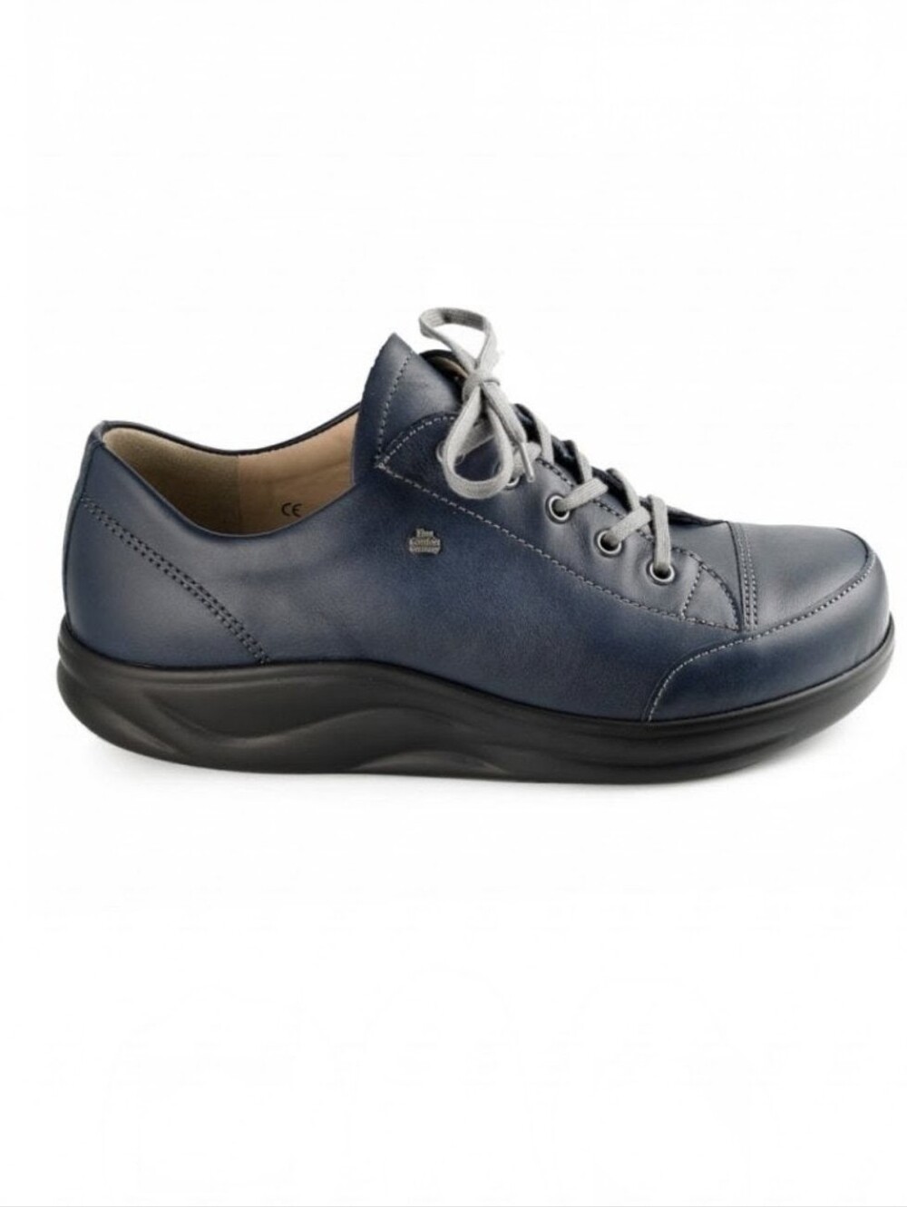 New Finn Comfort Ikebukuro Lace Up Comfort Shoes Size 9 EU 40 Atlantic Blue